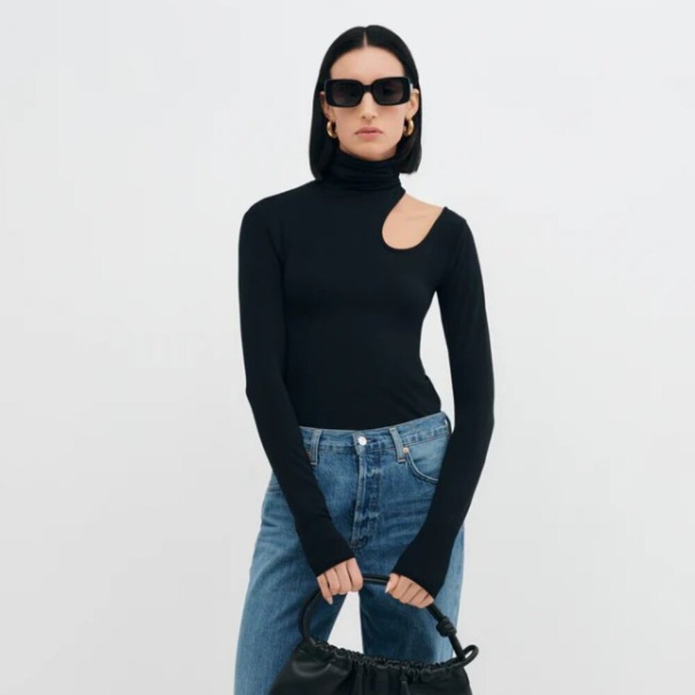 Marcella NYC Allegra Top - Black, S